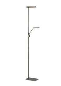 Phuket Satin Nickel Floor Lamps Mantra Mother & Child 